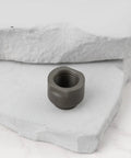 2 Pcs Front Wheel Hub Cone 3-338-9070 M9x1mm For Shimano 1051, durable metal replacement part on white stone surface