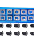 Top Tier R150 Radius Carbide Inserts For Spiral Helical Cutterheads 15X15X2.5Mm Replacement Planer Jointer Knives with screws