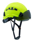 Pro Grade Safety Hard Hat With Visor For Construction Workers ANSI Z89.1 Type I Class C Approved adjustable hi-viz helmet