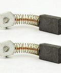 Premium R02 Carbon Brush Replacement Set Built Tough As Nails And Slick For Smooth Power Tool Grind Fits Porter Cable And Black And Decker Models 126 226 345 360 362 Replaces N031635 883191 close-up view of carbon brushes with springs