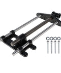 Tough As Nails Ten Inch Woodworking Front Vise Cast Iron Heavy Duty Workbench Mount with steel rods and screws