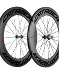 700C Carbon Road Wheelset Deep Aero 60mm Toray T700 Fiber with Rim Brake and J Bend Hubs