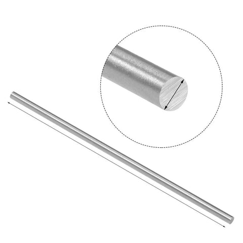 Stainless Steel Round Rods 500mm Long 5mm Diameter Pack of 5 For DIY Fabrication Beefy Pro Grade Metal Shafts With Smooth Finish