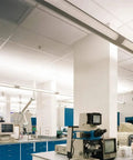 Laboratory with Power Sentry Emergency Battery Backup For T5 And T8 Fluorescent Ballasts, ensuring lights stay on during outages.