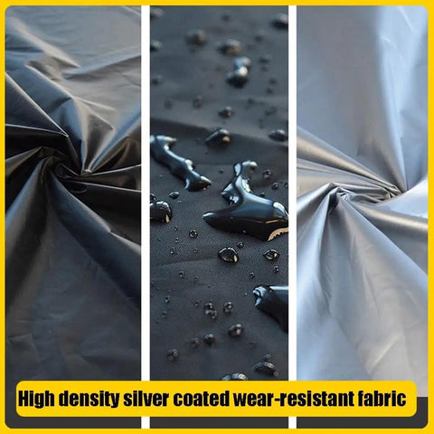 Close-up of Durable Waterproof Replacement Canopy Top For Outdoor Porch Swing 75 By 47 By 9 Inches Beige Sun Shield Awning