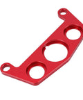 Upgrade Your Rig With This Dope Key Switch And Indicator Light Mount For 450R ATV Made From Stylish Red Aluminum Ensuring A Tight Fit And Secure Attachment Without Compromise On Performance Or Style For Your Badass Off Road Machine, red aluminum mount