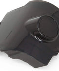 Black gimbal camera cover and lens hood sunshade for DJI Mavic Air, anti glare shield, lightweight protector, easy install design.