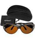 Workhorse OD5 Eye Protection Goggles For All Around Broad Spectrum 190-540nm And 800-1700nm Eye Safety with case