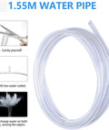 1.55m water pipe for Universal Windshield Washer Pump Reservoir Kit 12V With Fluid Tank And Pump For Quick Fixes No Fuss Leaks