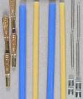 Semi Flex 36 Inch Pushrods With Clevis For Airplane Nylon Low Friction Pushrods With Inner Spline Hardware And Linkages For RC Aircraft And Hobby Models Tight Tolerances For Smooth Operation Lightweight Yet Durable And Easy To Install.