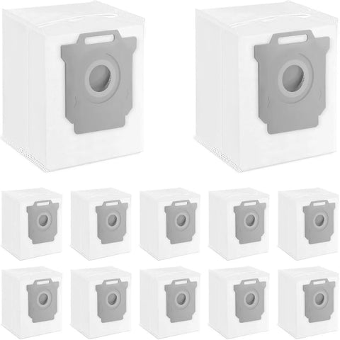 12 Pack Replacement Vacuum Bags For Roomba I Series J And S Series Models Compatible with Clean Base units, front view