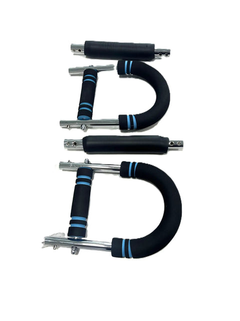 Arm Trainer With 2 Spring Resistance, Detachable Twister, Adjustable Levels, Full Upper Body Exerciser for Men and Women, Compact Black Fitness Gear