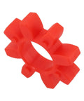 Flexible Coupling Insert for Industrial Machinery Drives and GR Series Models GR14 to GR125, Durable Urethane Core for Heavy Duty Conveyors, Pumps, and Rotating Equipment, High Strength Power Transmission Solution, red GR28 insert