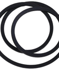 Kickass Performance Stump Grinder Engine Drive Belt 716119 Polychain Replacement For Super JR 1625 1631 1635 heavy duty black belts.
