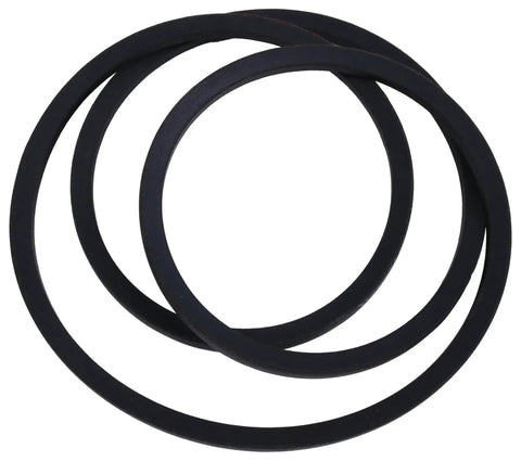 Kickass Performance Stump Grinder Engine Drive Belt 716119 Polychain Replacement For Super JR 1625 1631 1635 heavy duty black belts.