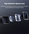 ND Filter Set With 0.75x Wide Angle Lens 108 Degree FOV Includes ND16 ND64 ND256 And CPL For DJI Osmo Pocket 3 And Pocket 4 lens components