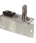 Genuine OEM Latch Enclosure Assembly For Combination Hoods, 9X6X5 Inch Heavy Duty Hardware, detailed stainless steel component.