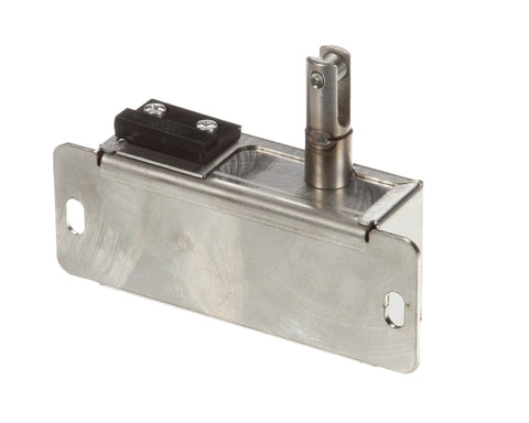 Genuine OEM Latch Enclosure Assembly For Combination Hoods, 9X6X5 Inch Heavy Duty Hardware, detailed stainless steel component.