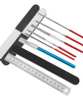 28 Pcs Modeler Tools Set for Gundam and Model Kits with files, ruler, knife, and sandpaper shown with Plastic Box Hobby Craft Kit