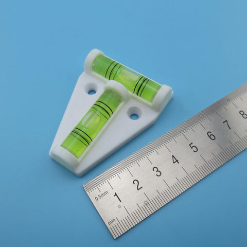 Compact T Shape Bubble Level Tool For Precise Cross Checking In Appliances And Machines Shatterproof PMMA And ABS Body Fast Reading Horizontal