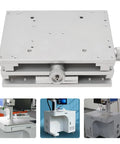 Dual Axis Aluminum Workbench For Pro Grade Precision Laser Marking And Optical Lab Use With 2D Positioning Table and Handwheel Control