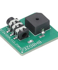 Morse Code Trainer CW Key Telegraph Practice Tool With Buzzer Sound And Light Feedback on green PCB board