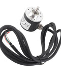 600 Pulses Per Revolution AB Duplex 6mm Shaft Incremental Rotary Encoder For Precise Position Feedback in Steel Cutting Robotics