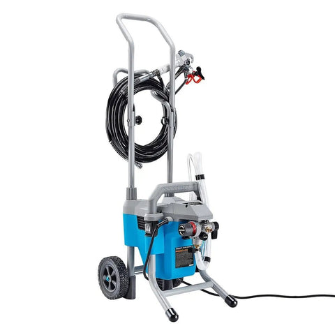 Pro Grade Airless Paint Sprayer With A Mean 3000 Psi Kick For Unthinned Latex Primers And Stains Quick Prime Suction Hose