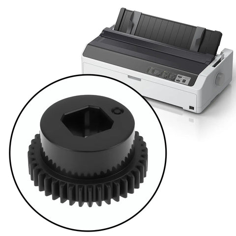 3 Pack Printer Feeder Gear Compatible With 1039507 And Spur Gear 20 For FX890 FX2190 LQ590 LQ2090 21x16x11mm Replacement, smooth feeder gear