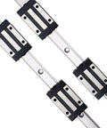 Heavy Duty 350mm Linear Rail Kit With Four HGH15CA Carriage Blocks And Two Linear Guide Rails For CNC Machines And 3D Printers
