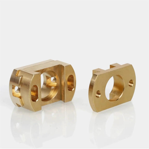 Sweet 18mm Oldham Coupler For CR10 S4 S5 And Ender 3 Pro V2 Printers To Upgrade Z Axis Smoothly With Durable Precision Parts That Rock On Any Build, brass coupler