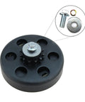 Hardcore 3/4 Inch Go Kart Clutch Bolt Kit For Predator Engines And Minibike With Lock Washers Straight Swap Fit For 10 Or 12 Teeth Engines, showing clutch drum and bolt.