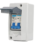 Transparent Cover DC Miniature Circuit Breaker for Solar PV System, 63A 1000V Isolator Disconnect Switch with IP65 rating
