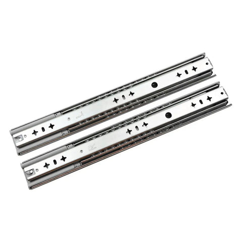 53 Wide Three Section Heavy Duty Slide Rail Damping Buffer For Drawer Cabinet RV Industrial Use Set Of Two Drawer Slides