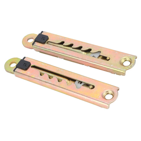 Heavy Duty Lifting Hinge Set Telescoping Rust Proof Adjustable headrest support for sofa and bed backrests, 2 Pack.