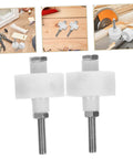 Rock Solid 2 Pack Heavy Duty Closet Door Roller Guides For Sliding Doors And Accordion Panels Durable Plastic Wheels