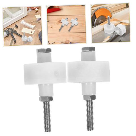Rock Solid 2 Pack Heavy Duty Closet Door Roller Guides For Sliding Doors And Accordion Panels Durable Plastic Wheels