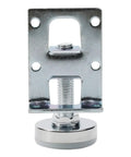 Four Pack Furniture Leveling Feet With Hex Key Cold Rolled Steel Leveler Legs for cabinets, front view, threaded base visible.