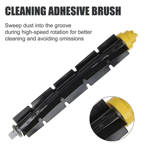 Replacement Brush Rollers And Side Brush Kit For Roomba 600 And 500 Series Vacuum Cleaners Fits Models 595 610 620 630 635 650 655 660 665 671 680 690 695 Easy Install Replenishment Set For Deep Edge Cleaning And Keeps Floors Fresh