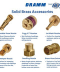 Solid brass nozzles including Top Notch Seedling Nozzle With Solid Brass Fine Mist Sprayer For Fragile Plants Seedlings And Cuttings