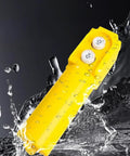 Crane Hoist Control Push Button Switch With 30UF Capacitor, 220V-380V Dual Voltage, IP55 Weather Resistant Pro-Grade ABS Pendant, Ergonomic Up Down Operation For Smooth, Safe Electric Hoist Lifting And Precise Traction. Yellow ABS pendant switch with up/down buttons, IP55 waterproof