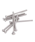 Heavy Duty M3 Cheese Head Slotted Screws Crafted From Premium A2 70 Stainless Steel Fasteners 20mm for household thread repair.