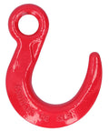 6500lb beefed up alloy steel lifting hook with large opening for crane hoist, built tough rigging hook for safe lifting, anti corrosion.
