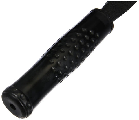 Close-up of offset cushion grip handle of Heavy Duty 408M Tube Bender For Rebar Cutting And Forming Accurate 90 To 180 Degree Bends.
