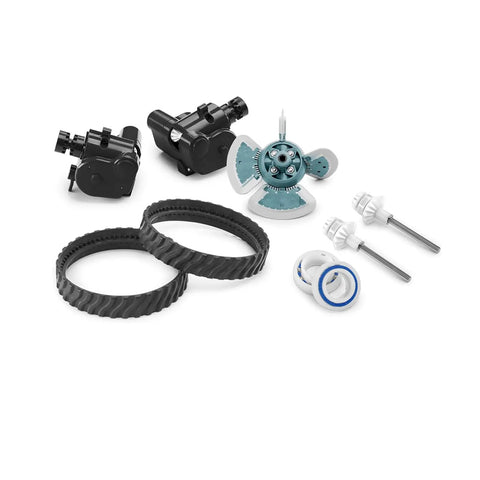 MX8 And MX8 Elites Rebuild Kit With All Inclusive Suction Pool Equipment For Residential And Commercial Pools Durable Replacement Parts To Restore Clear Water And Boost Efficiency, parts laid out