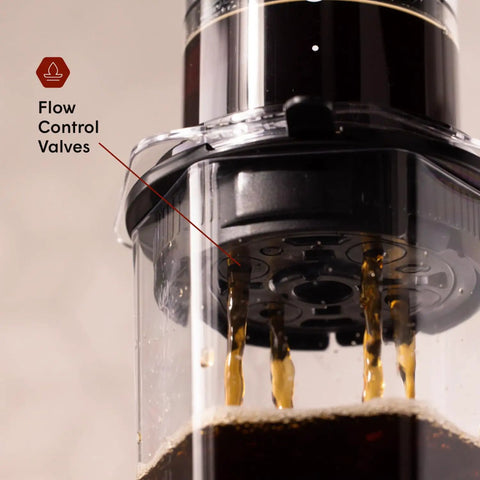 High Performance Flow Control Filter Cap For Manual Coffee Brewers Delivers Complete Brew Command With Flow Control Valves