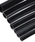 Silicone Vacuum Tubing Hose With Inner Diameters From One Eighth Inch To One Half Inch, 6.6 Ft Black High Temperature Engine Vacuum Hose