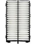 Engine Air Filter Fits Kia Sorento 2021 To 2025, K5 2021 To 2025, Sportage 2023 To 2025, white filter pleats front view