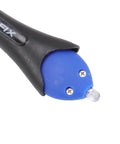 Close-up of the 5 Second Quick Cure UV Resin Glue Pen With Light For Plastic Glass Metal Wood Repairs tip and light
