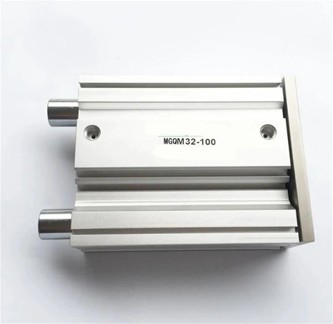 Built Tough Double Acting Pneumatic Air Cylinder Compact MGQM Bearing Design Smooth 500mm Stroke With 50mm Bore top view image.